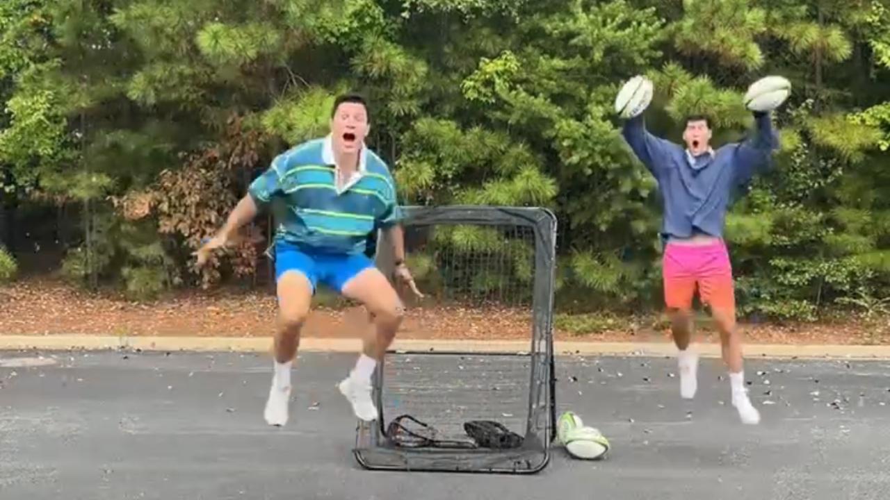Victory+ - Insane Rugby Trick Shot