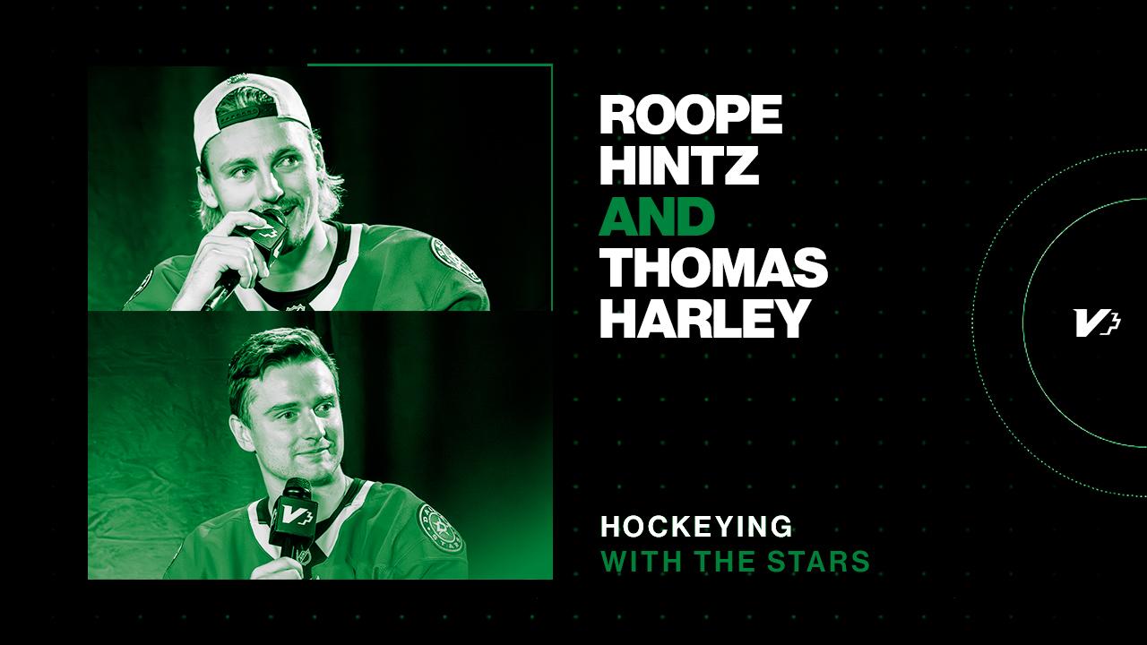 Victory+ - Hockeying with the Stars: Roope Hintz and Thomas Harley