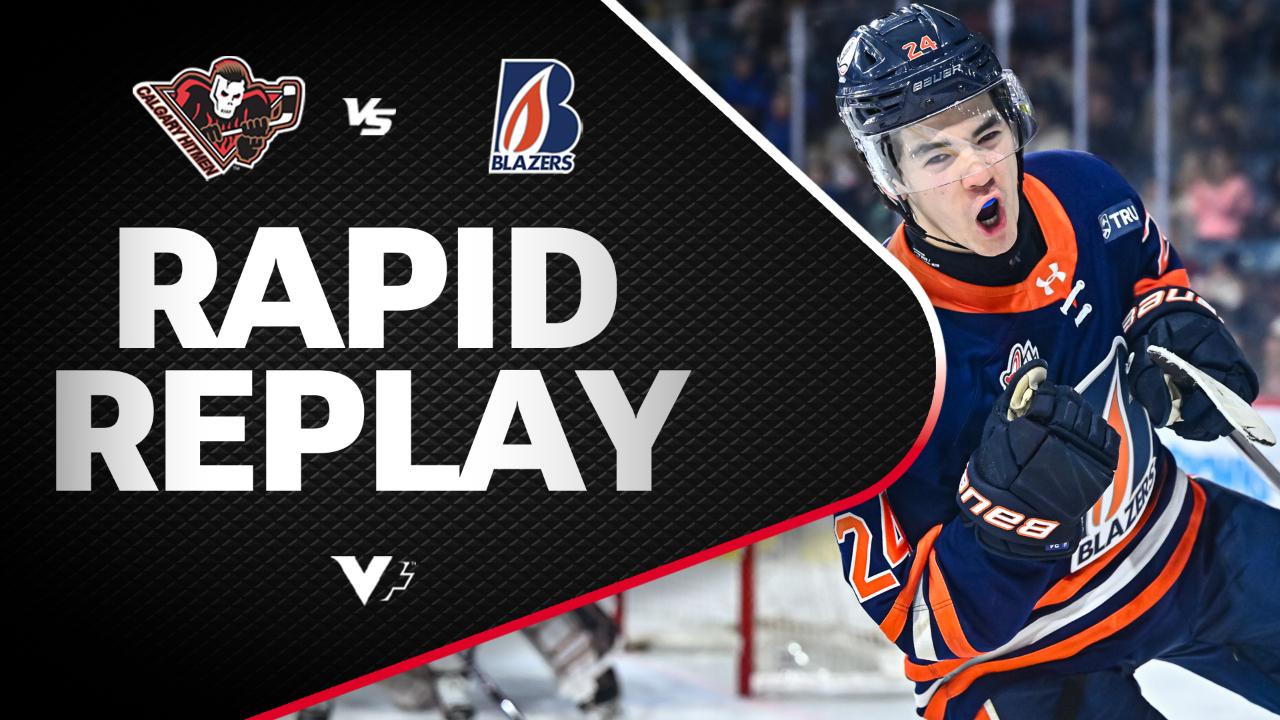 Victory+ - Rapid Replay: Calgary at Kamloops 12/27