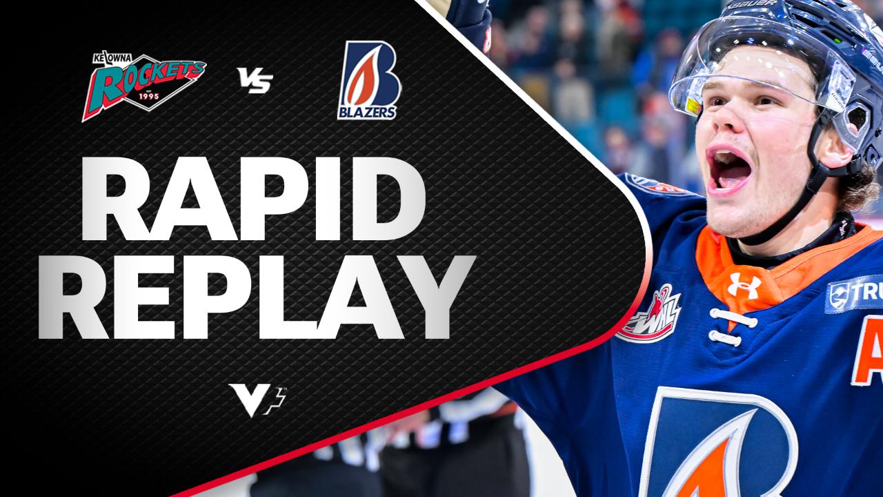 Victory+ - Rapid Replay: Kelowna at Kamloops 01/03