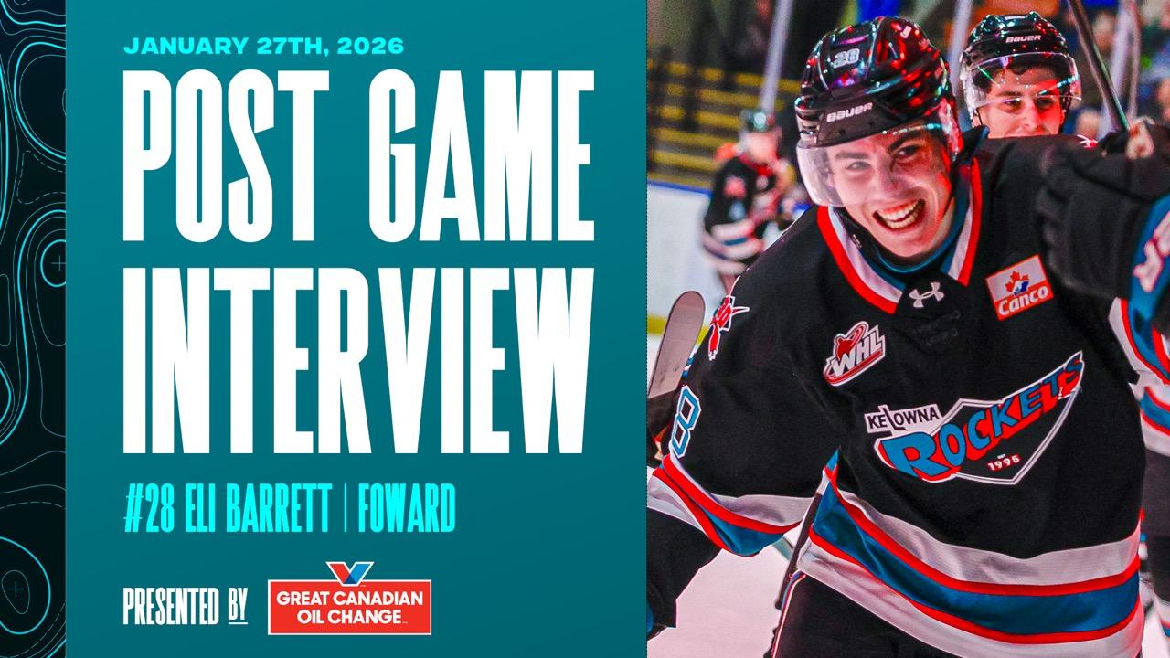Victory+ - Post Game Interview: Eli Barrett 01/27