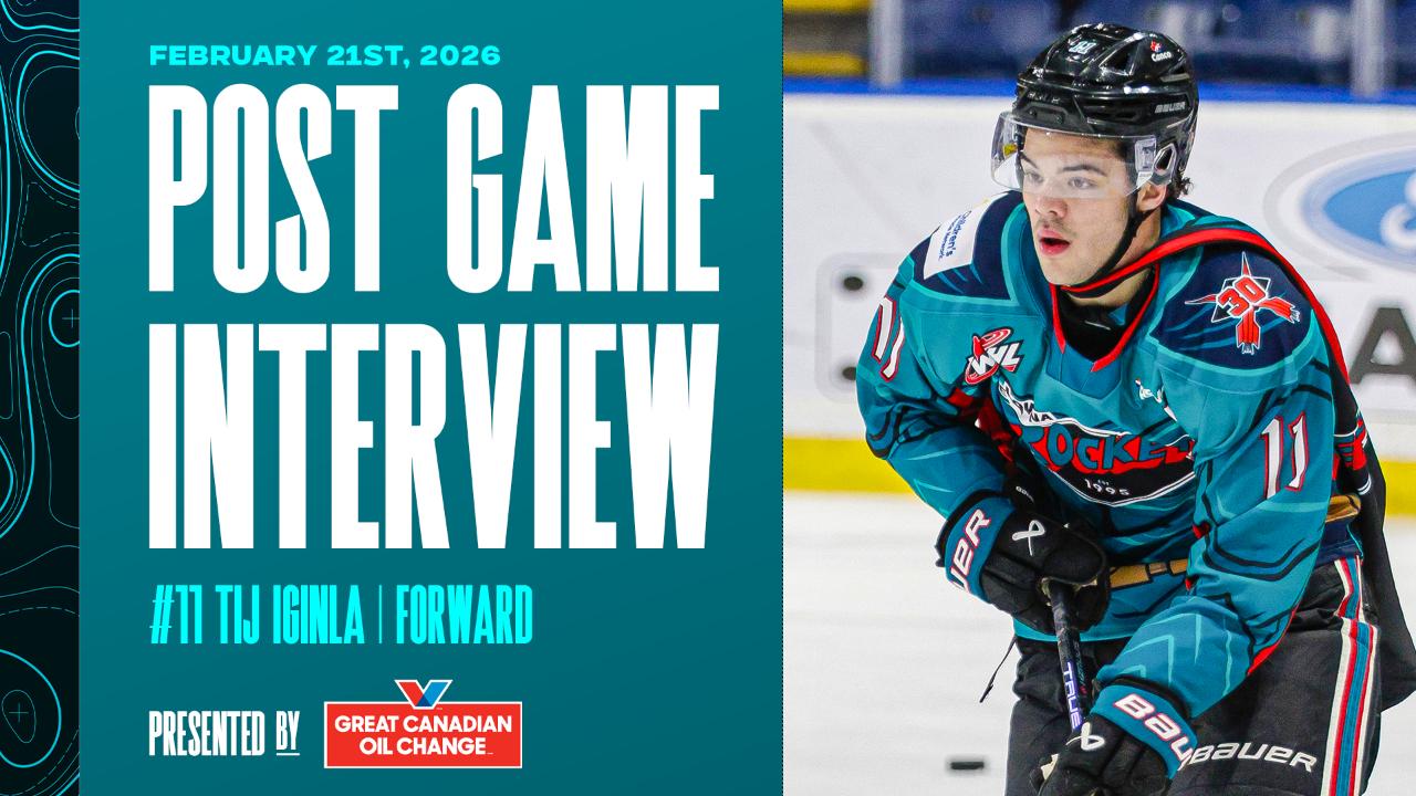 Victory+ - Post Game Interview: Tij Iginla 02/21