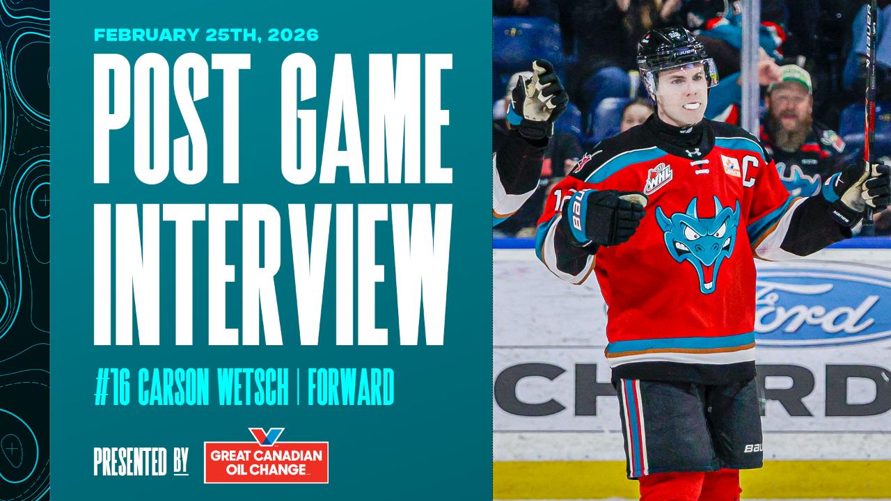 Victory+ - Post Game Interview: Carson Wetsch 02/25