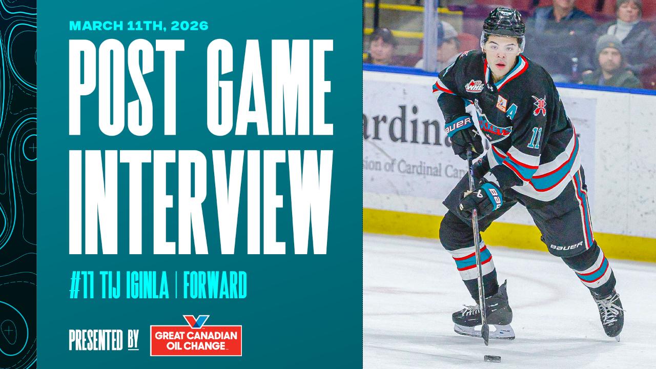 Victory+ - Post Game Interview: Tij Iginla 03/11