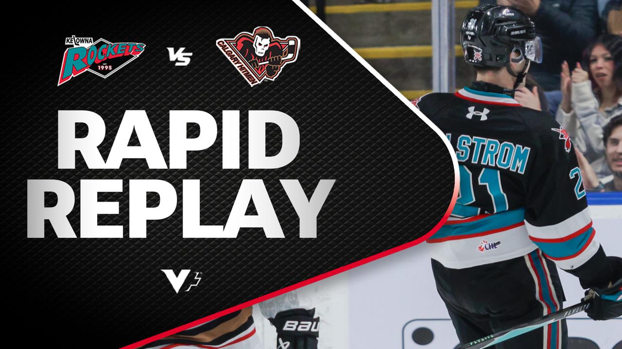 Victory+ - Rapid Replay: Calgary at Kelowna 01/16