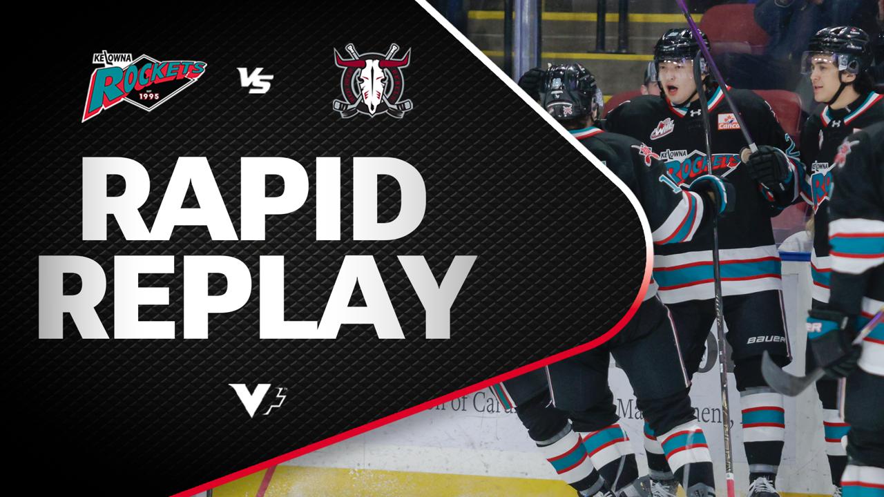 Victory+ - Rapid Replay: Red Deer at Kelowna 01/27