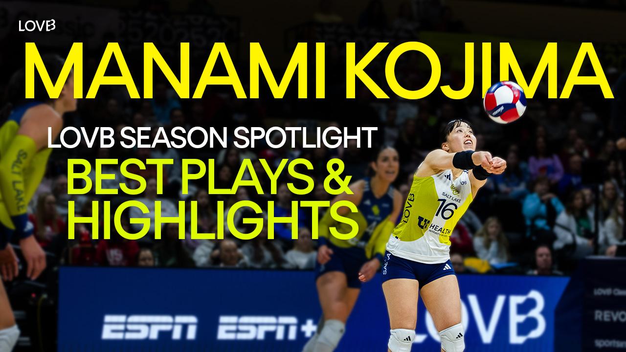 Victory+ - Manami Kojima – LOVB Season Spotlight