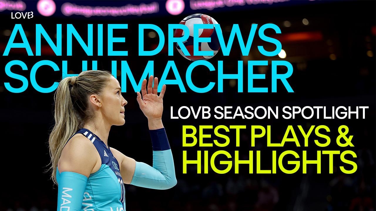 Victory+ - Annie Drews Schumacher – LOVB Season Spotlight