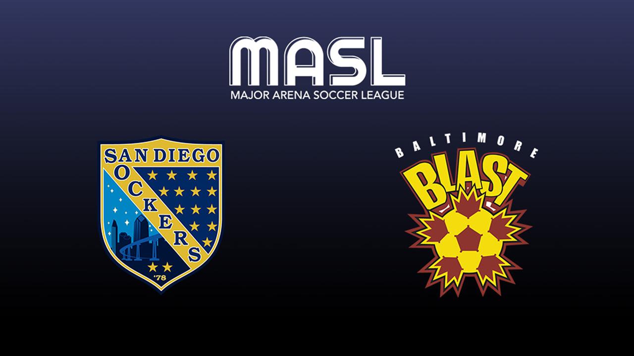 Victory+ - 01/10 San Diego Sockers at Baltimore Blast