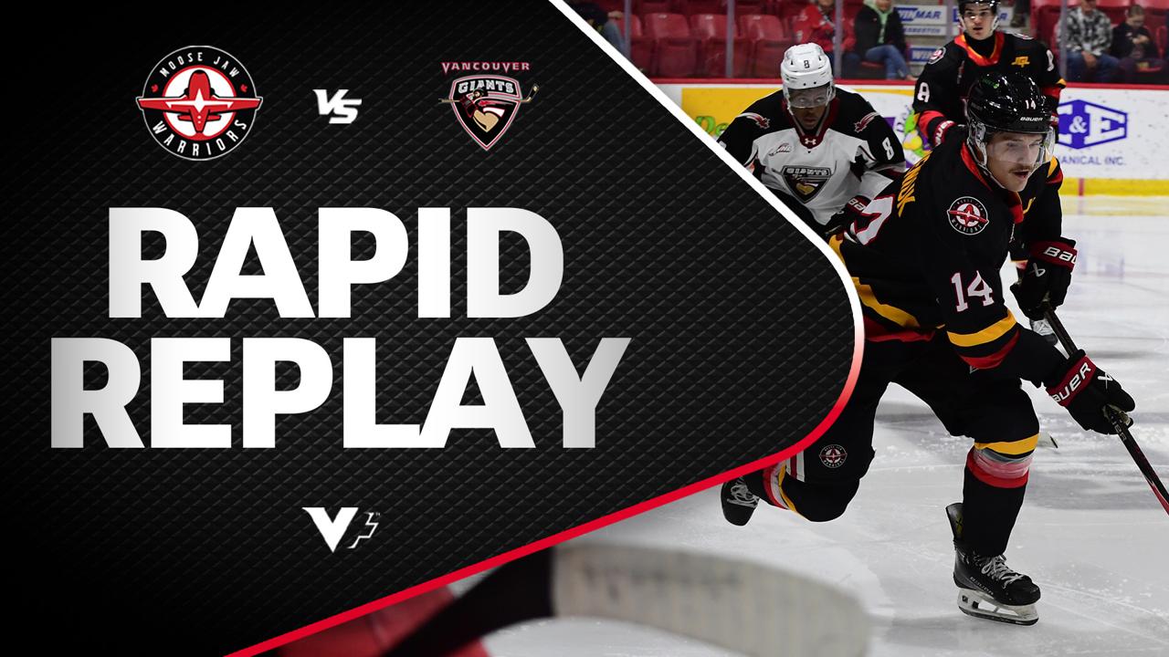Victory+ - Rapid Replay: Vancouver at Moose Jaw 10/04