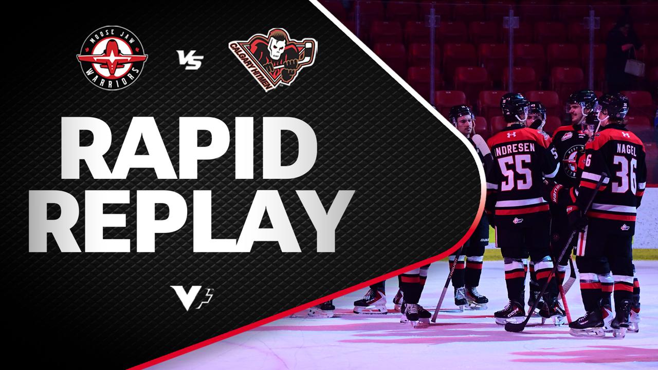 Victory+ - Rapid Replay: Calgary at Moose Jaw 11/05