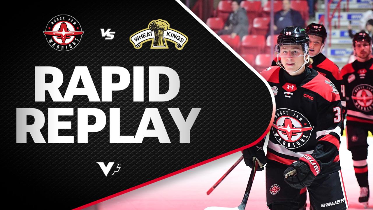 Victory+ - Rapid Replay: Brandon at Moose Jaw 11/18