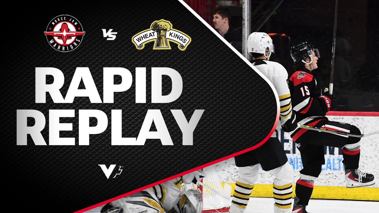 Victory+ - Rapid Replay: Brandon Wheat Kings at Moose Jaw 12/27