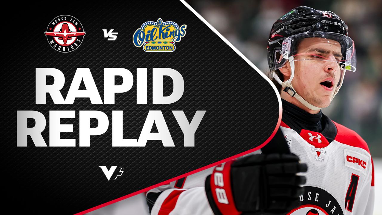 Victory+ - Rapid Replay: Moose Jaw @ Edmonton 10/11