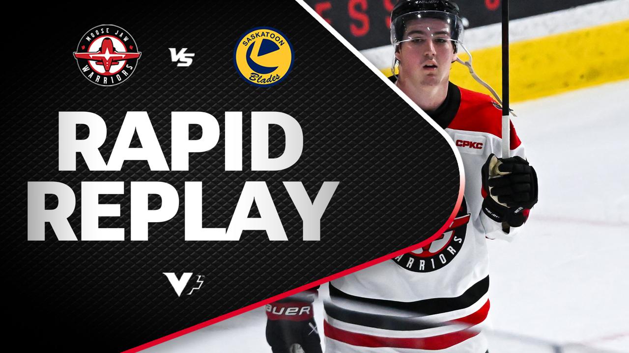 Victory+ - Rapid Replay: Moose Jaw @ Saskatoon 10/17