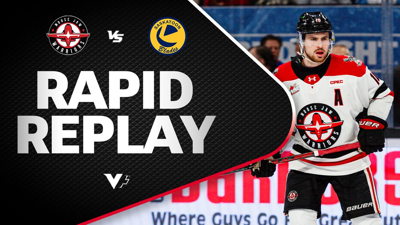 Victory+ - Rapid Replay: Moose Jaw @ Saskatoon 11/07