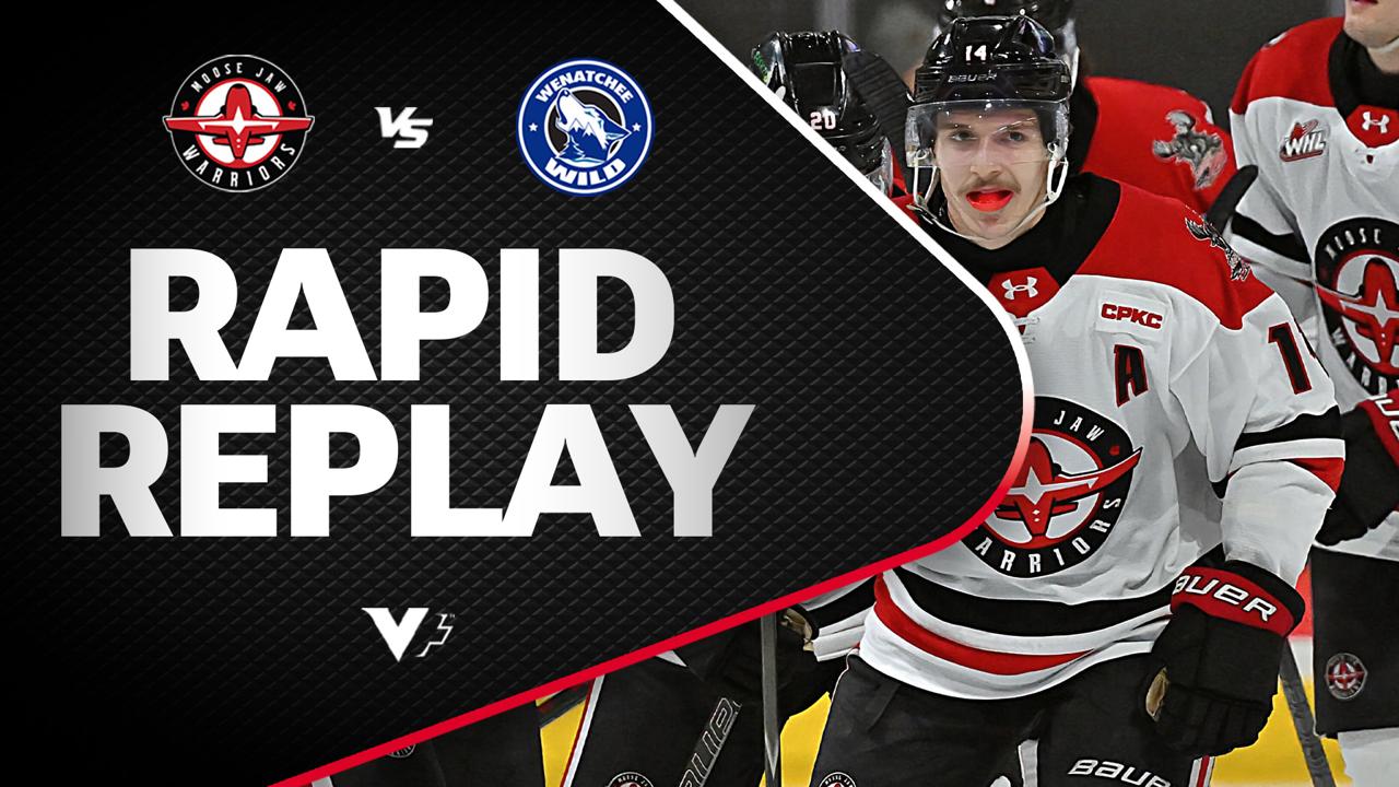 Victory+ - Rapid Replay: Moose Jaw @ Wenatchee 01/09