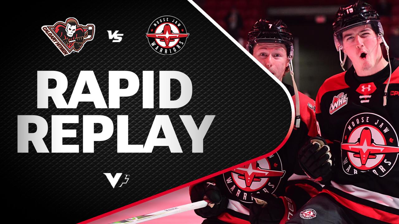 Victory+ - Rapid Replay: Calgary at Moose Jaw 03/03