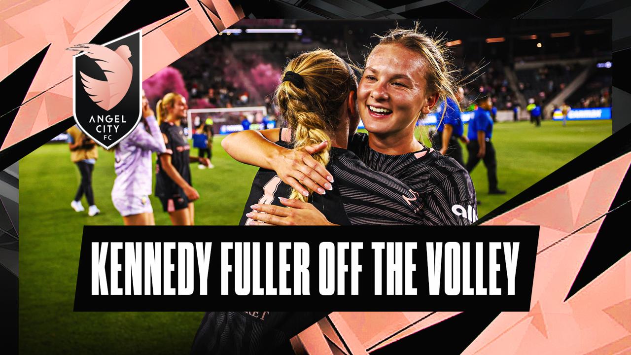 Victory+ - Kennedy Fuller scores off ridiculous volley