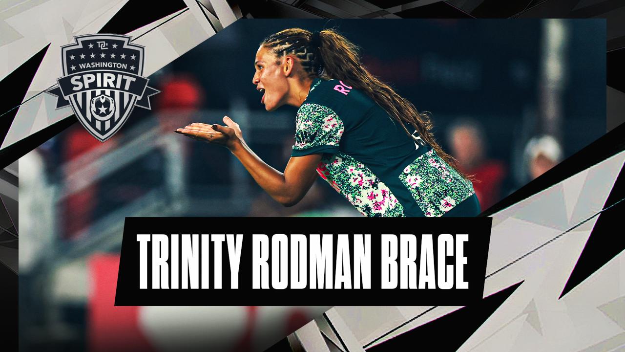 Victory+ - Two goals for Trinity Rodman in return from international break