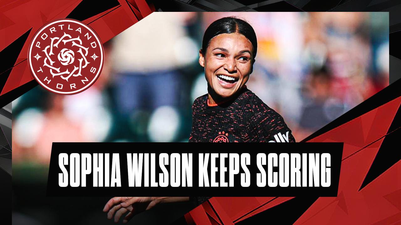 Victory+ - Sophia Wilson scores for third consecutive match