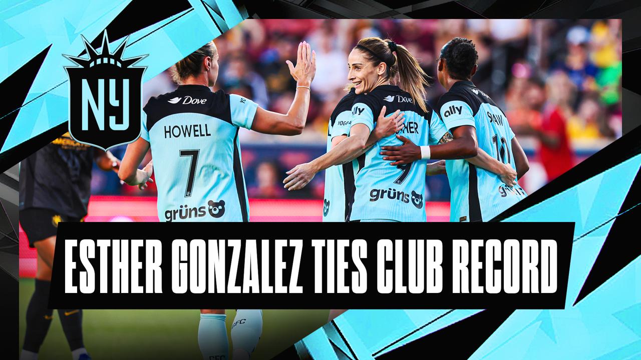 Victory+ - Esther Gonzalez ties Gotham FC's all-time scoring record