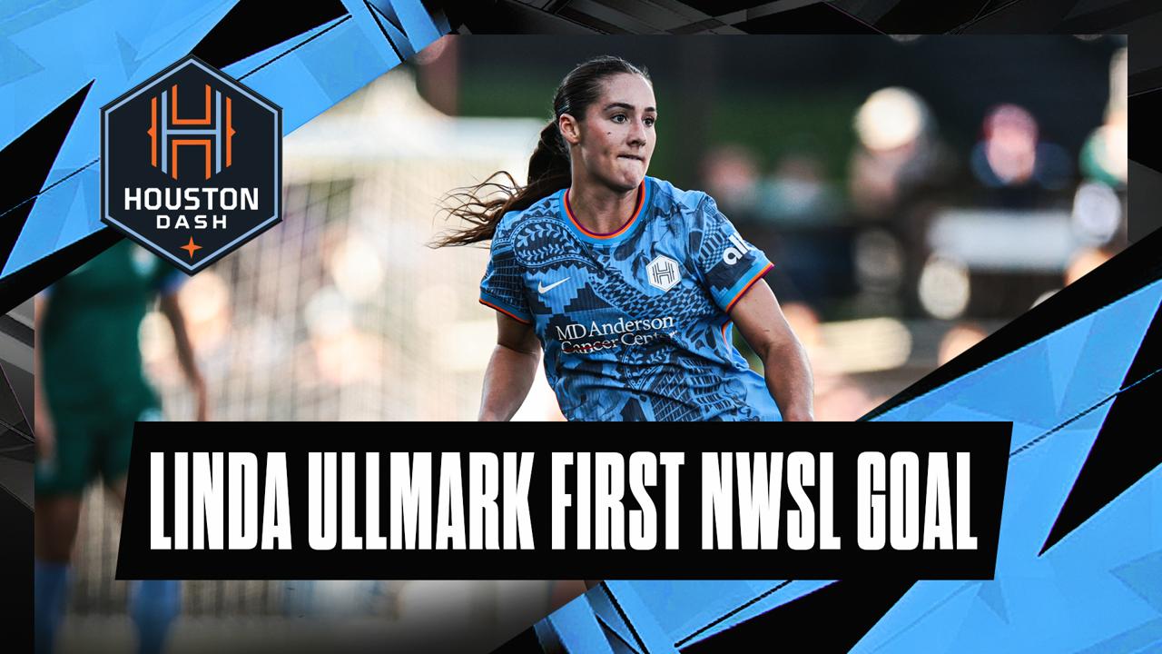 Victory+ - Houston rookie Linda Ullmark scores first goal