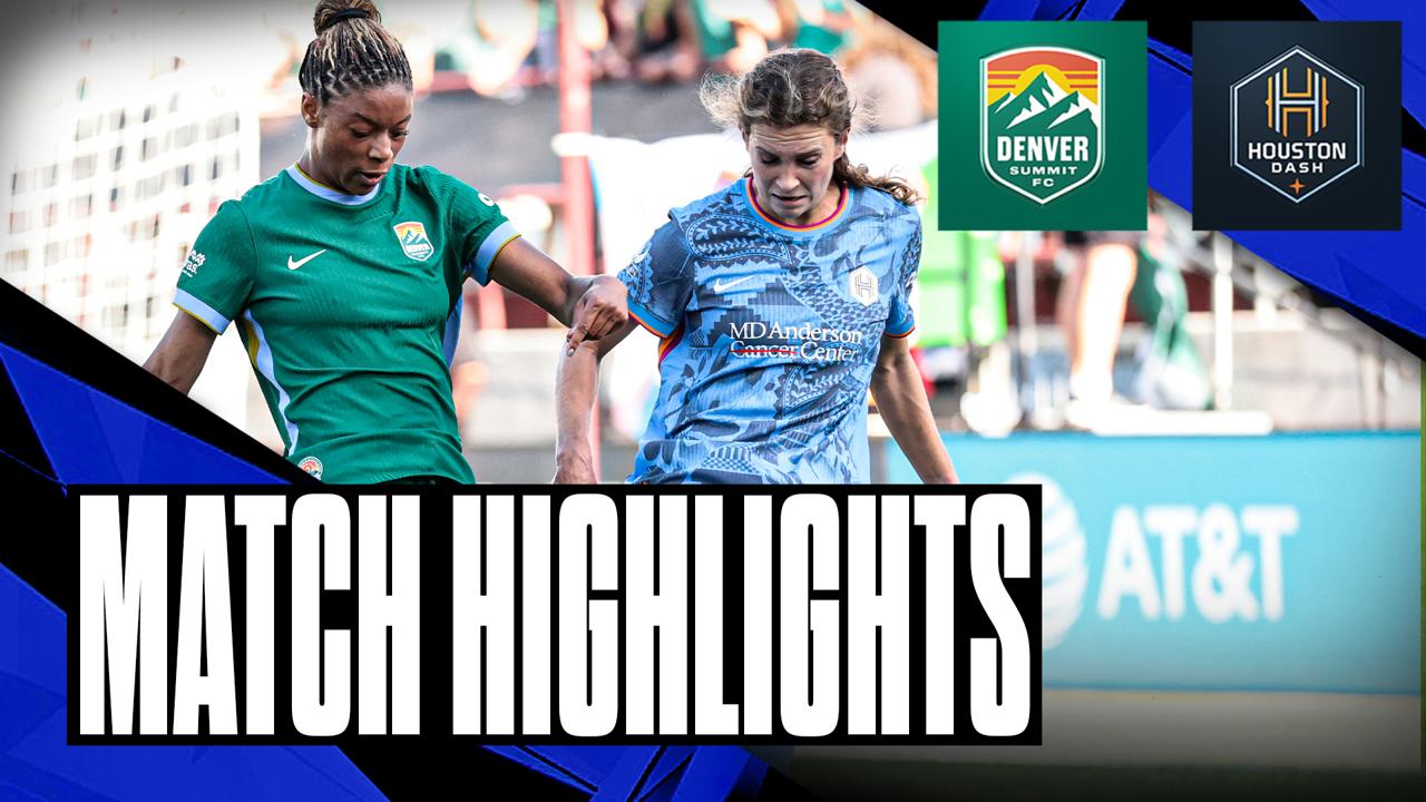 Victory+ - Early goals define Denver-Houston draw
