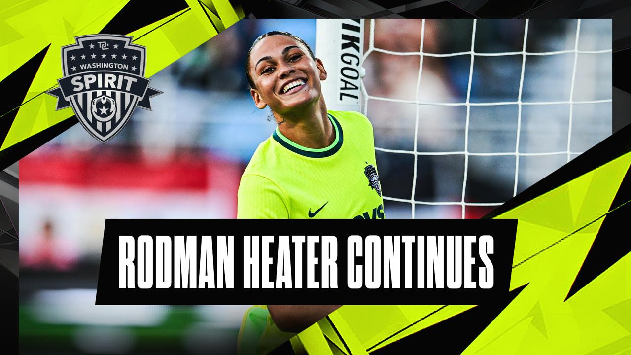 Victory+ - Trinity Rodman keeps scoring run going in Boston