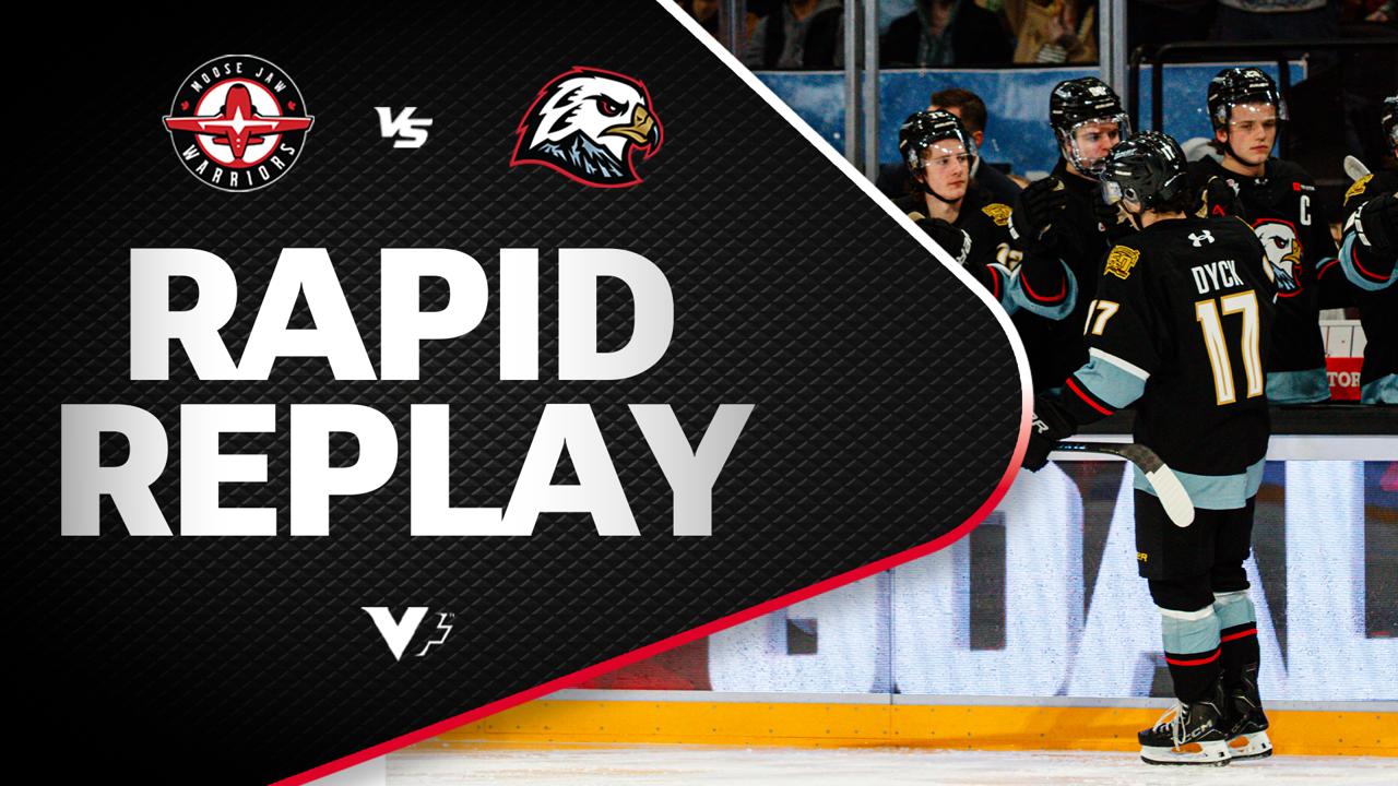 Victory+ - Rapid Replay: Moose Jaw at Portland 1/13