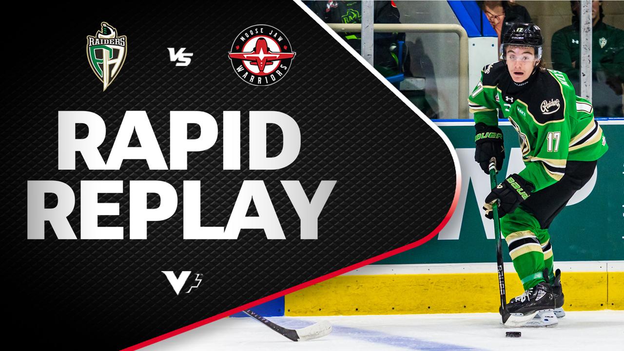 Victory+ - Rapid Replay: Moose Jaw at Prince Albert 11/01