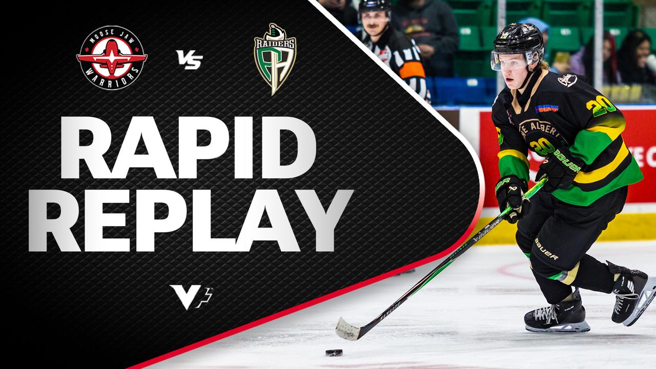 Victory+ - Rapid Replay: Moose Jaw at Prince Albert 03/13