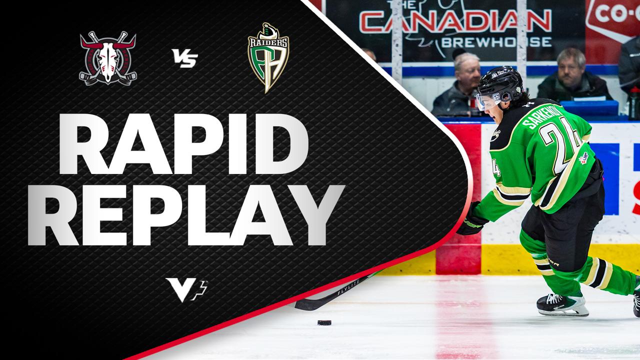 Victory+ - Rapid Replay: Red Deer at Prince Albert 03/27