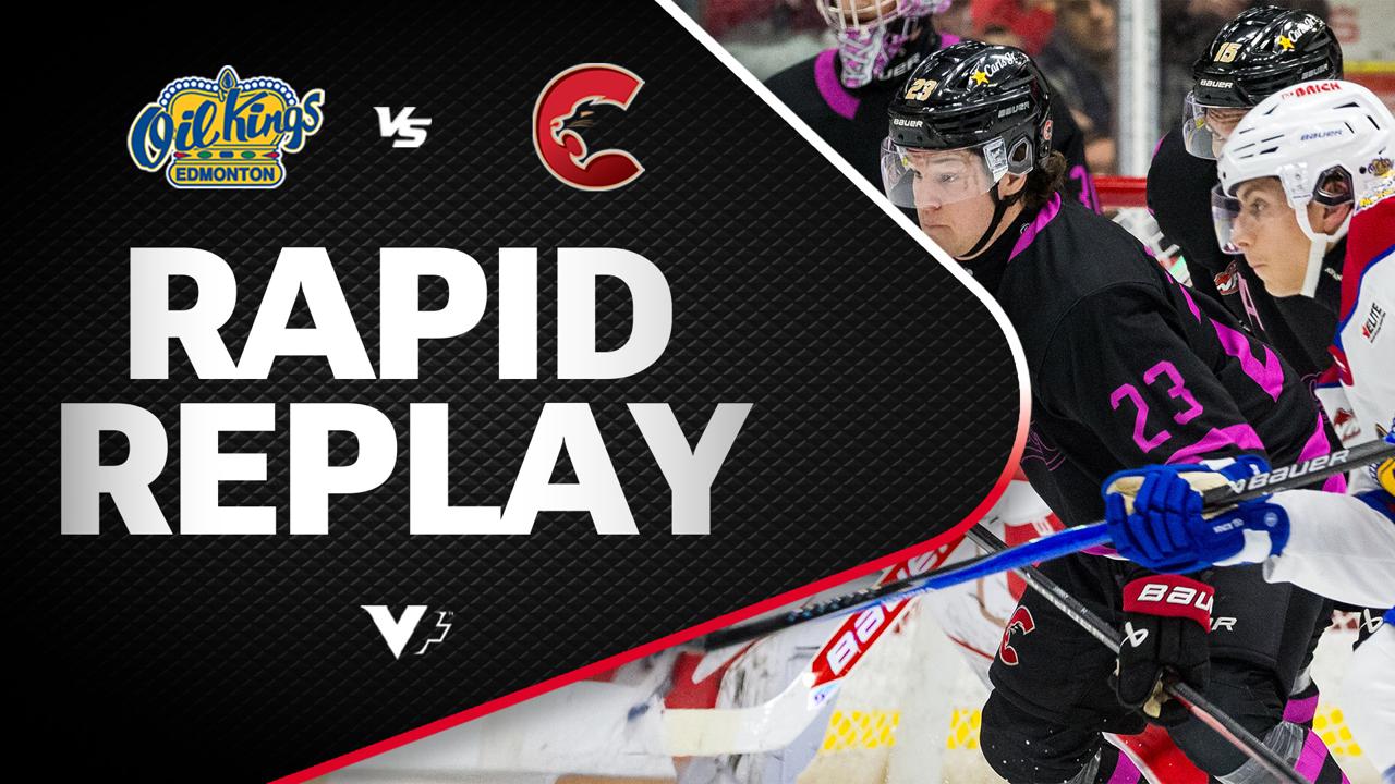 Victory+ - Rapid Replay: Oil Kings at Prince George 11/22