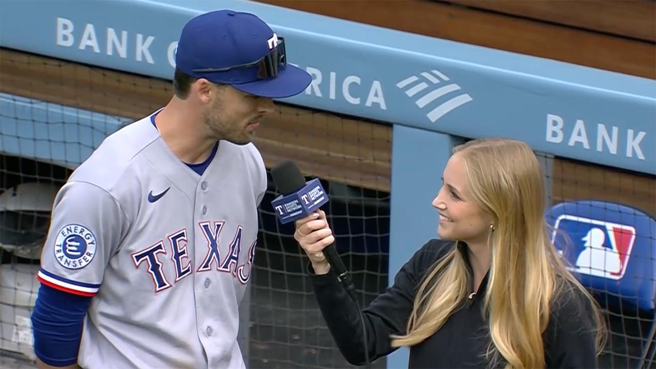 Victory+ - Evan Carter shows out in series finale against Dodgers