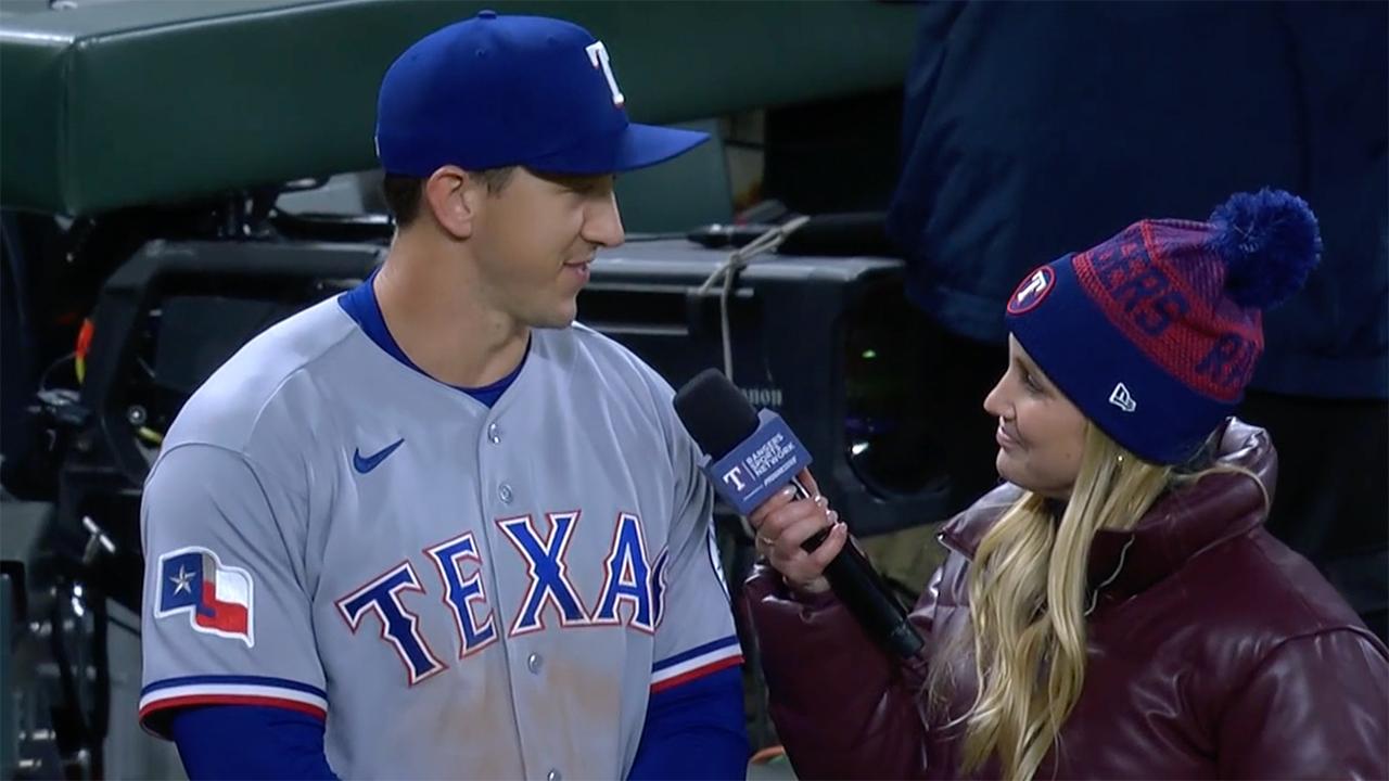 Victory+ - Wyatt Langford's three-hit night leads to big road win