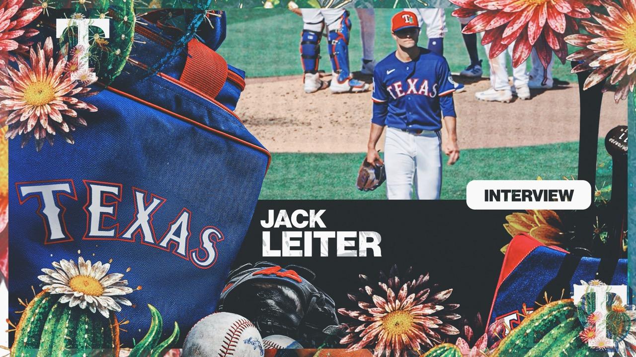 Victory+ - Jack Leiter talks third outing of spring training