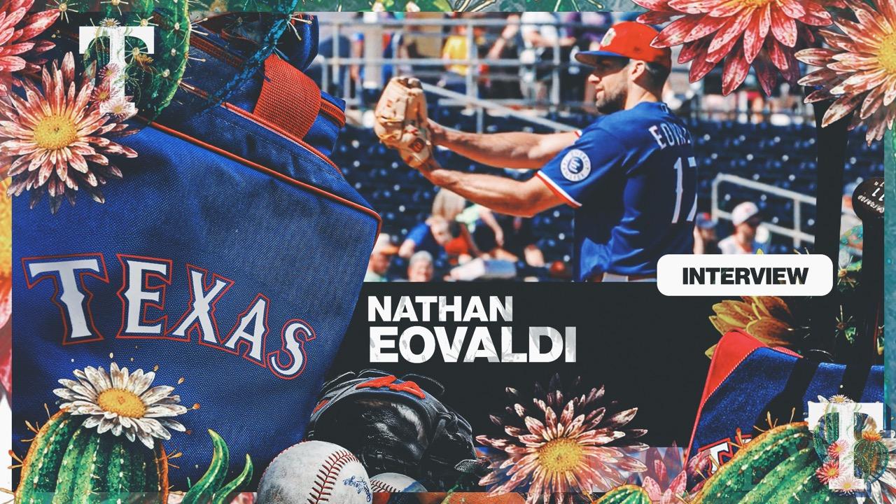 Victory+ - Nathan Eovaldi talks after third Spring Training start