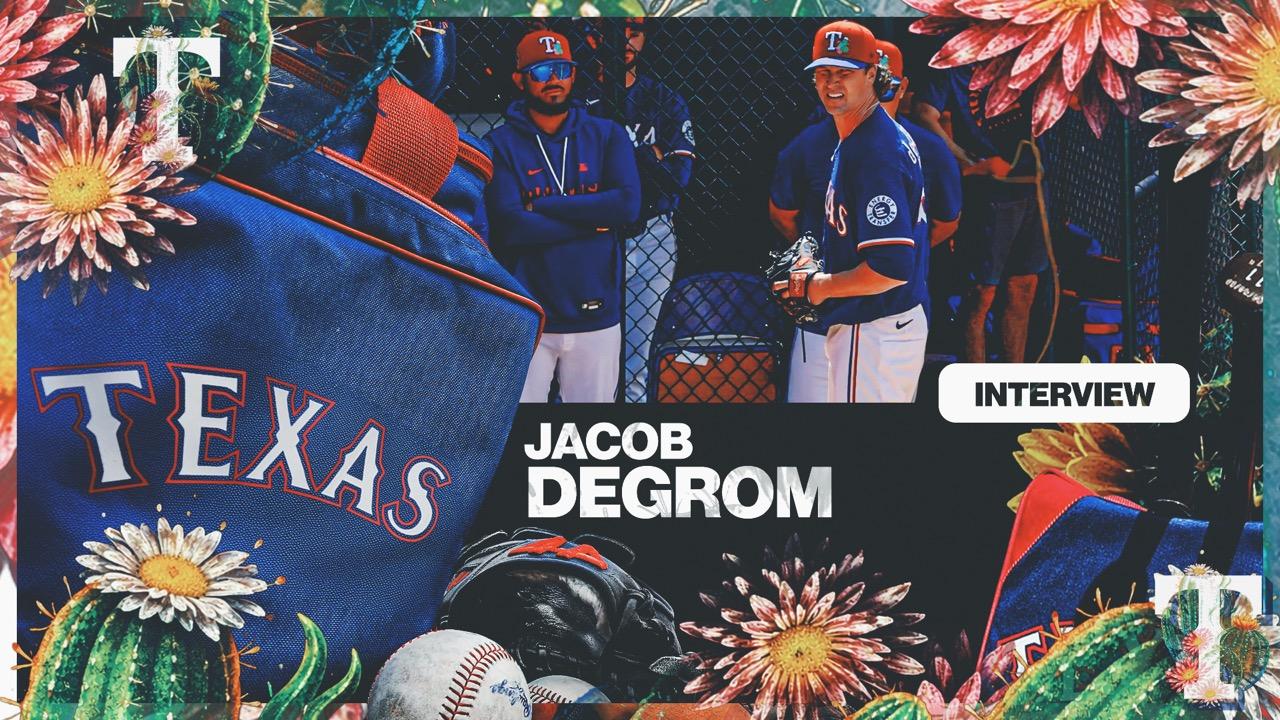 Victory+ - Rangers ace Jacob deGrom breaks down spring training outing
