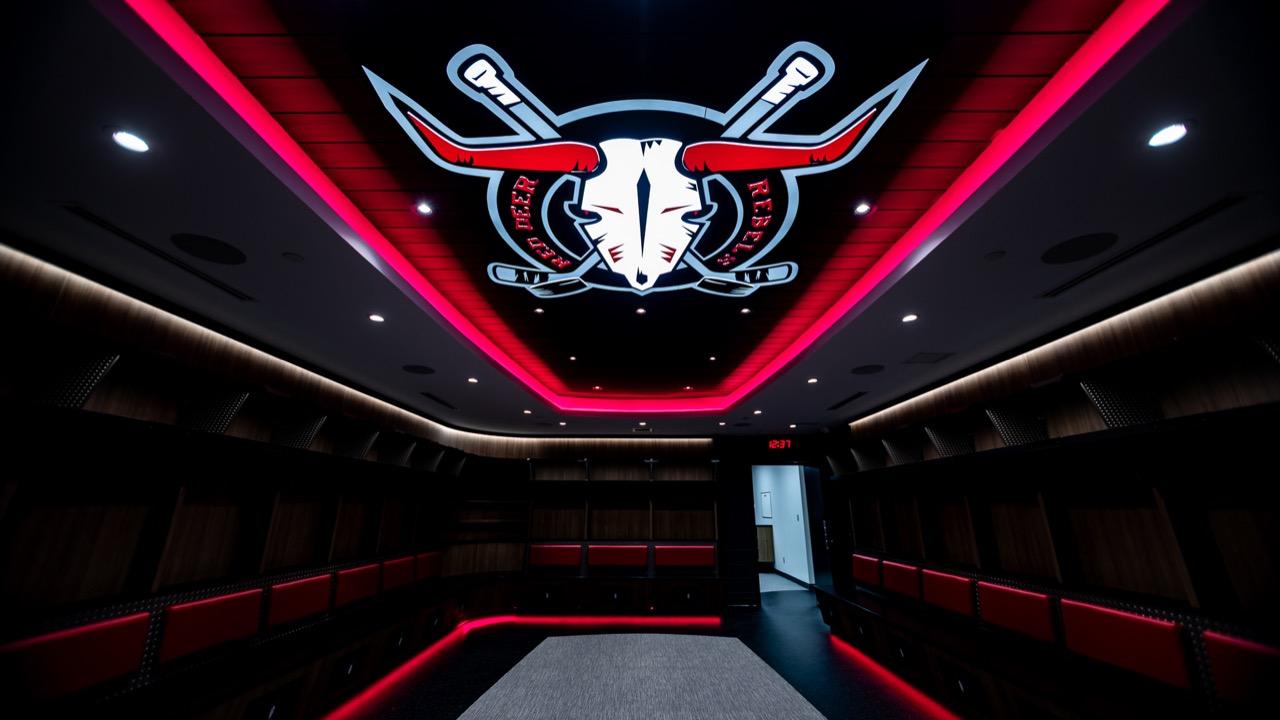 Victory+ - All-New Red Deer Rebels Dressing Room