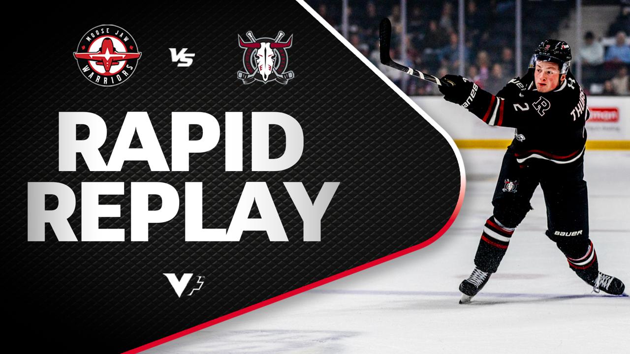 Victory+ - Rapid Replay: Moose Jaw at Red Deer 10/10