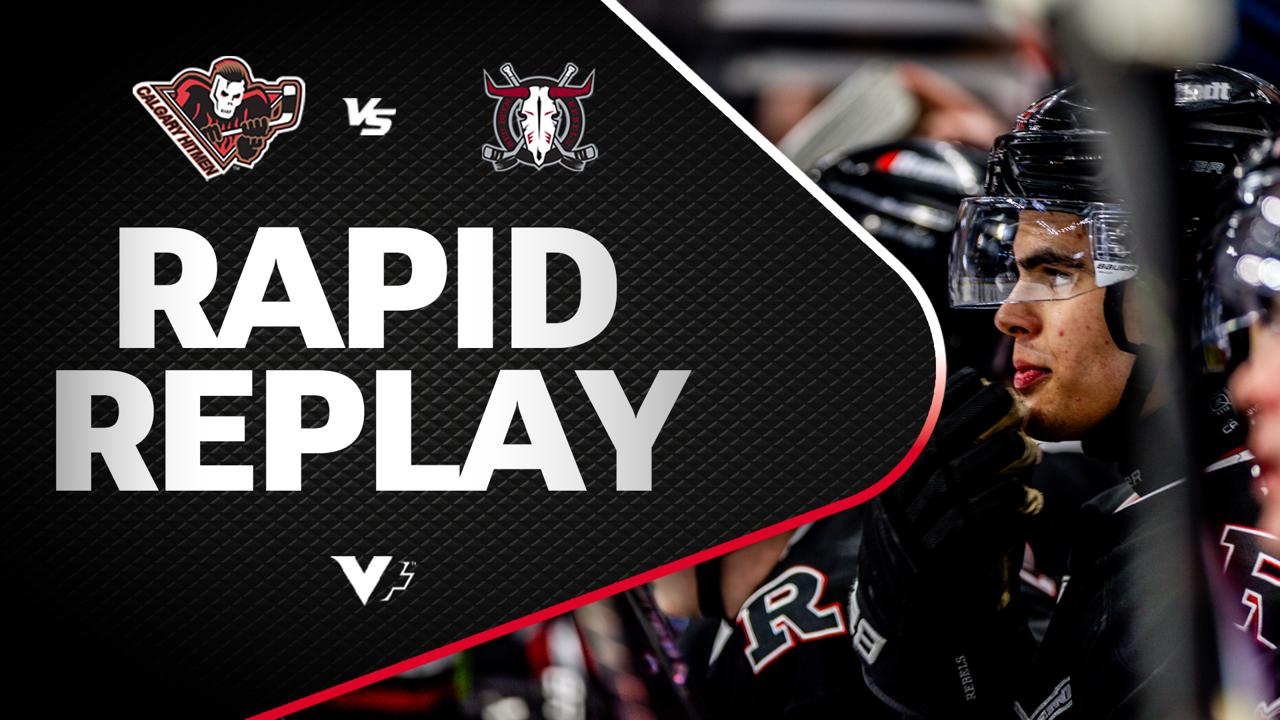 Victory+ - Rapid Replay: Calgary at Red Deer 12/13