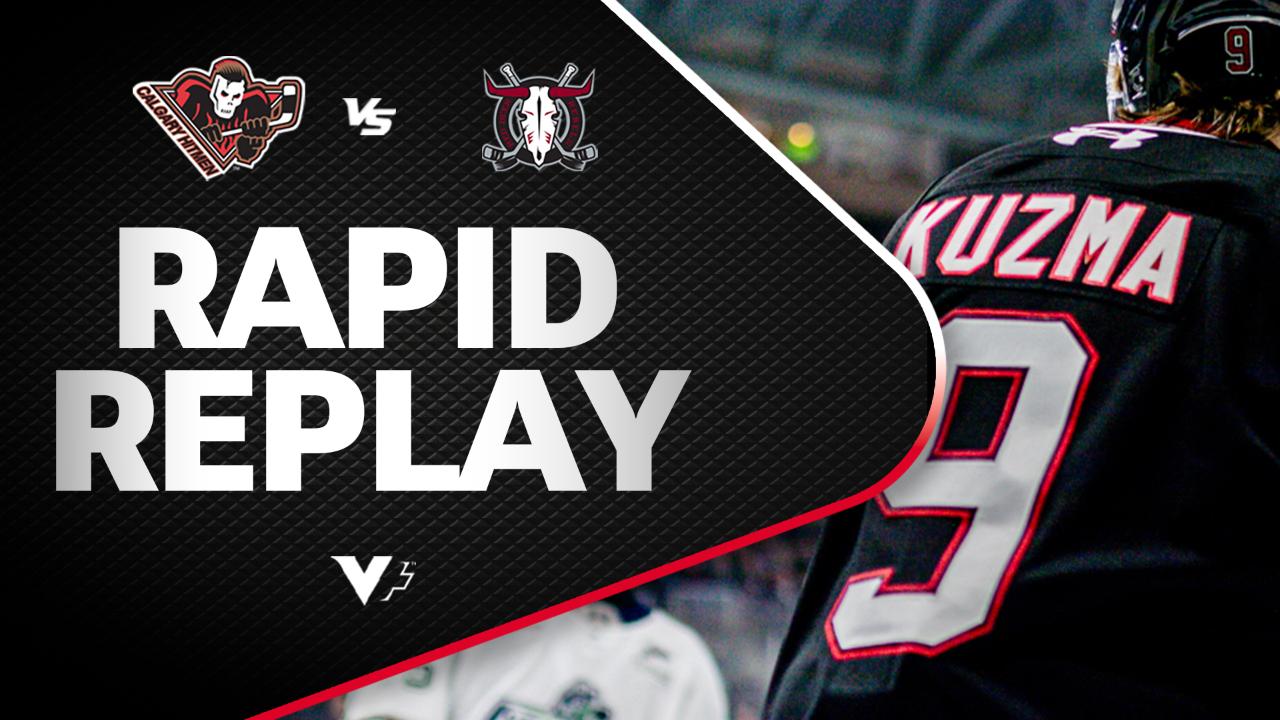 Victory+ - Rapid Replay: Calgary at Red Deer 1/23