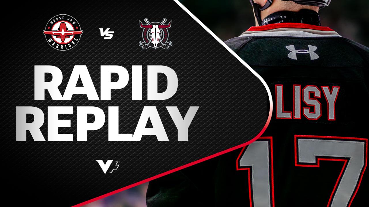 Victory+ - Rapid Replay: Moose Jaw at Red Deer 2/7