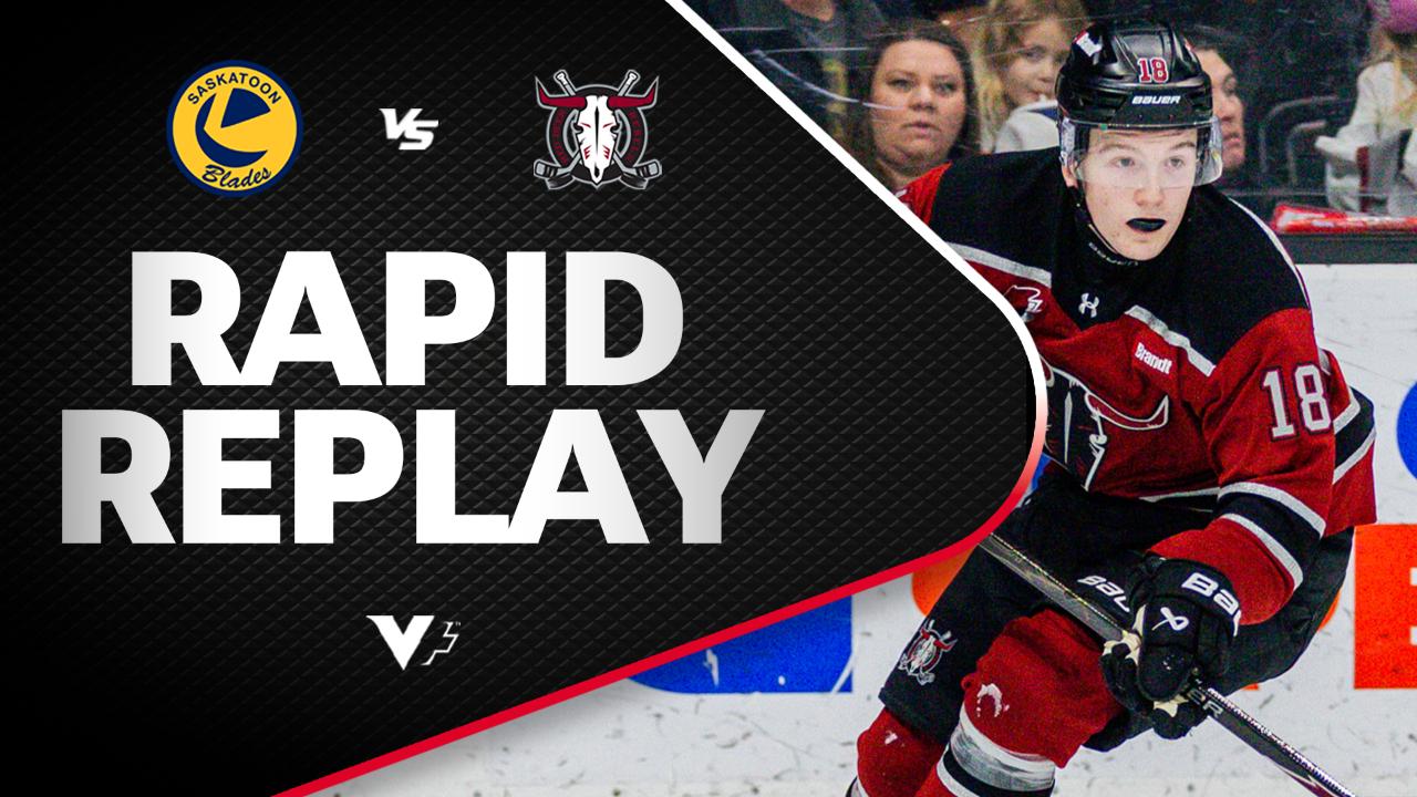 Victory+ - Rapid Replay: Saskatoon at Red Deer 2/20