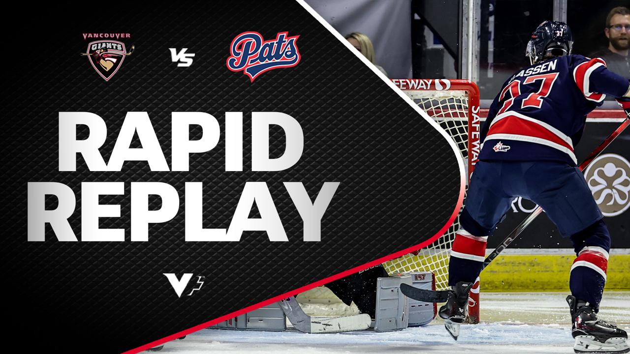 Victory+ - Rapid Replay: Vancouver at Regina 10/11