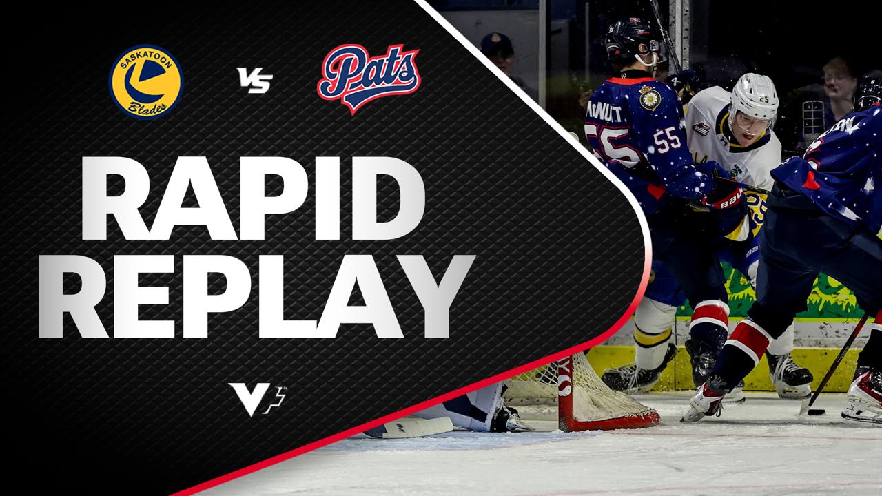 Victory+ - Rapid Replay: Saskatoon at Regina 2/28