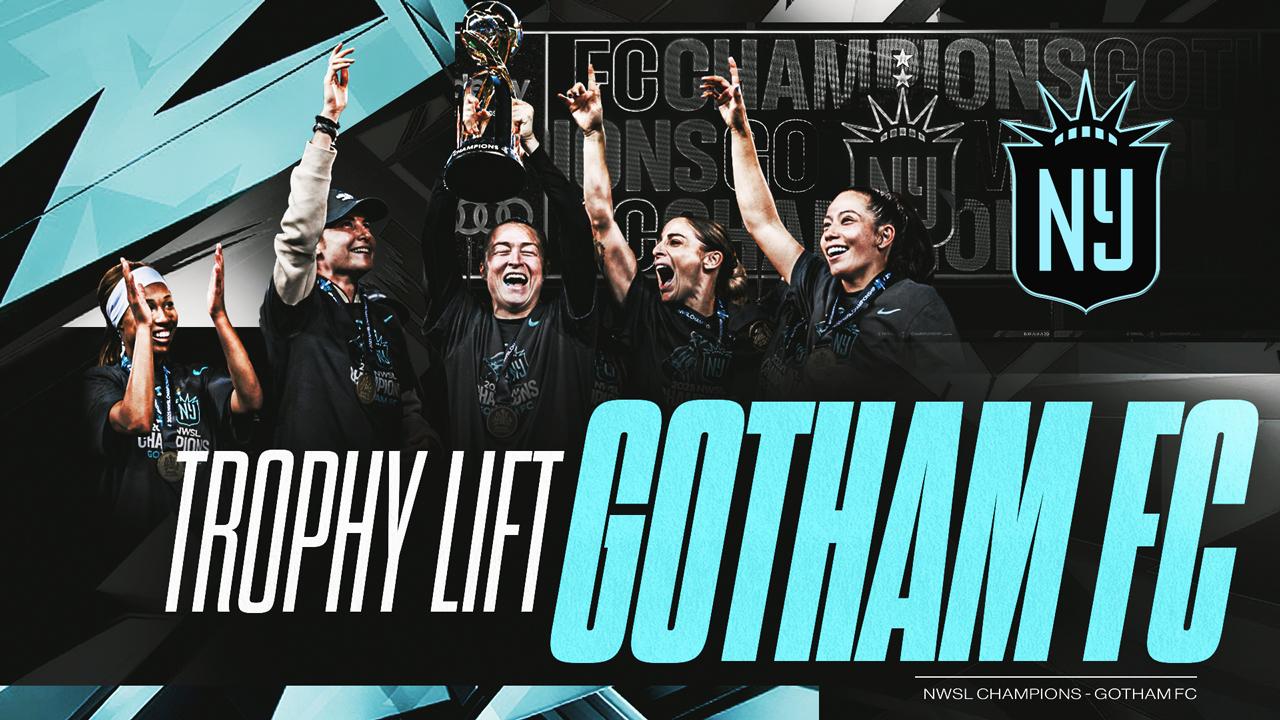 Victory+ - Gotham FC celebrates second NWSL Championship win