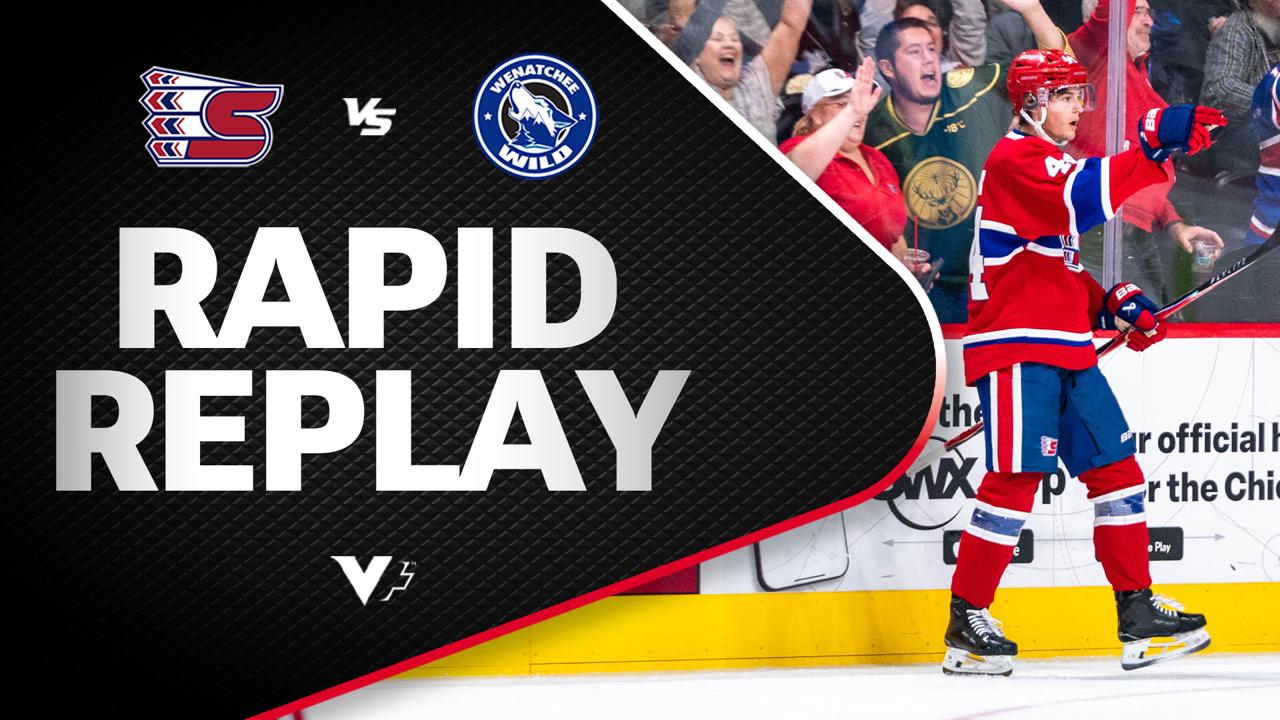 Victory+ - Rapid Replay: Wenatchee at Spokane 10/10