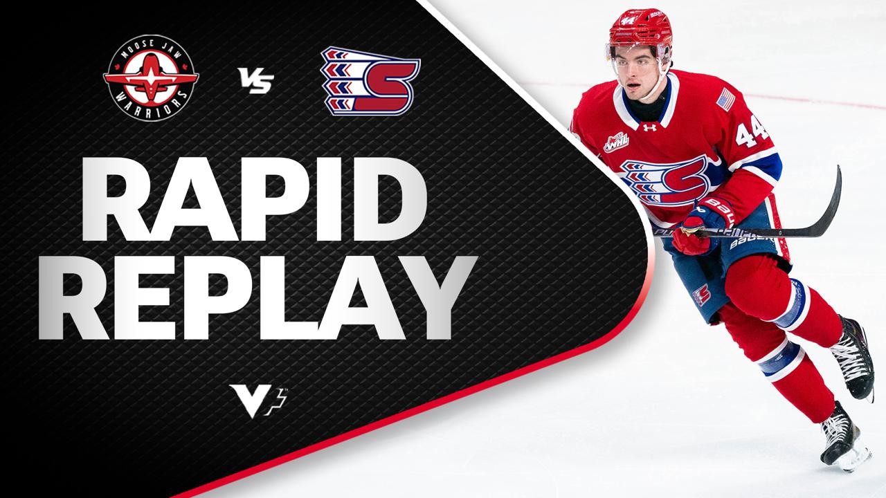 Victory+ - Rapid Replay: Moose Jaw at Spokane 1/17